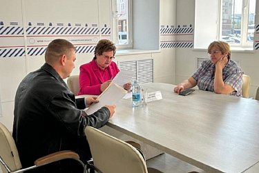 Парламентарий вместе с избирателями определила план работы